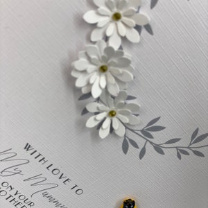 First Mother's Day Card, Handmade Mother's Day Card, Bee Mother's Day Card, 3D Mother's Day Card, Bee Card, Bee Lover, Keepsake Card