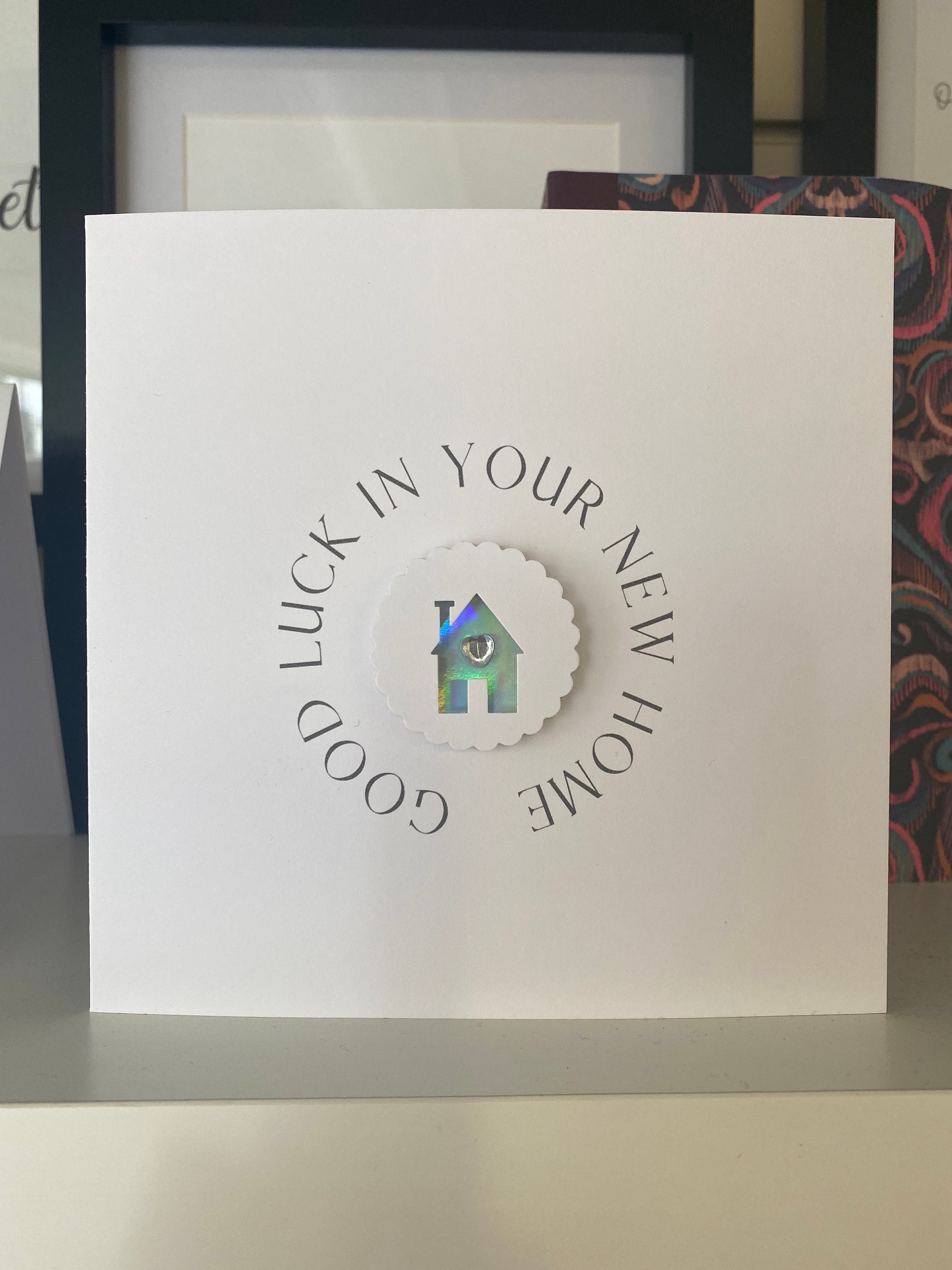Neue Home-Karte neue Haus Karte Grußkarte kleines Haus | Etsy