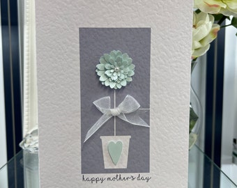 Mother's Day Card, Handmade Mother's Day Card, Special Mum Card, 3D Mother's Day Card, Paper Flowers Card, Card For Mum, Mother, Mummy,