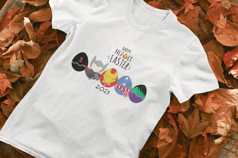 Happy Easter Avengers 2021 Eggs Hero Easter T-shirt Hero ...