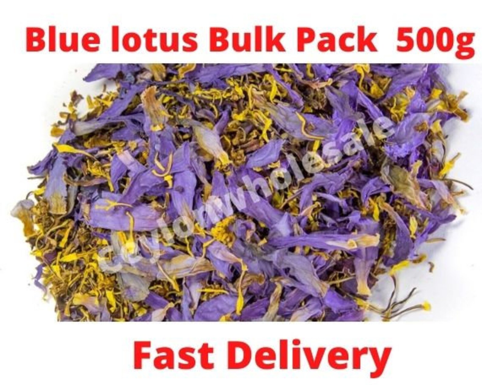 Blue Lotus Flower Bulk Package 17oz/500g World Best Egyptian Lotus