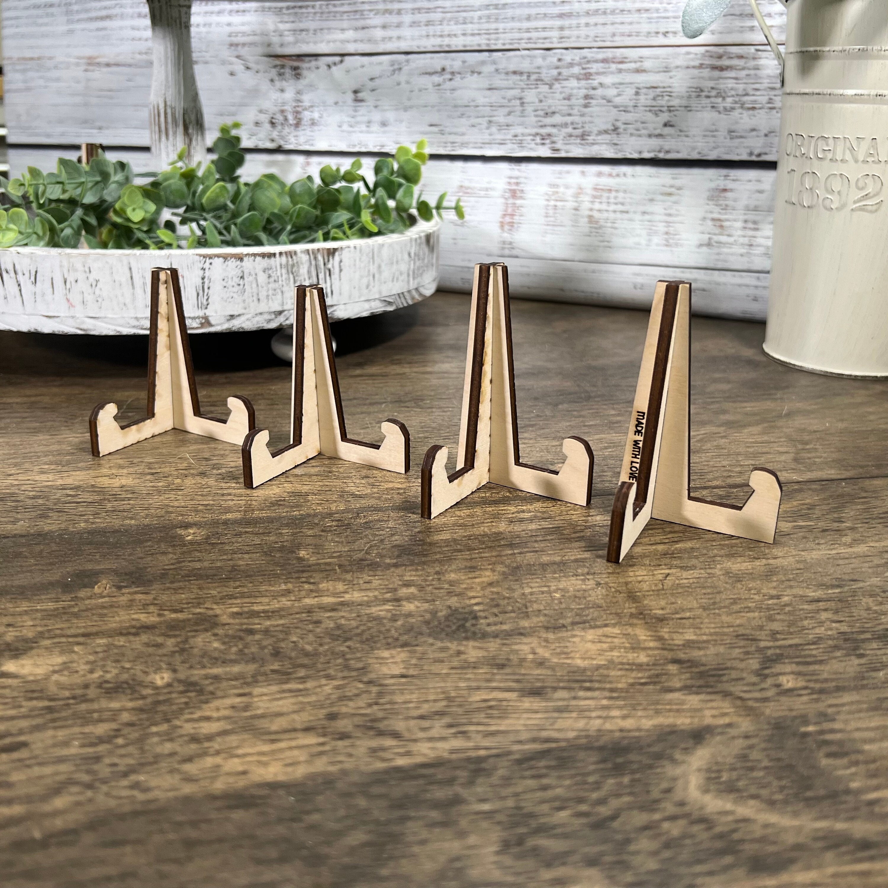 Mini Easel Stand. Mini Wooden Artist Easel. Mini Wood Display Easel for  Instax Photos. Stand for Photos. Wood Photo Holder. 