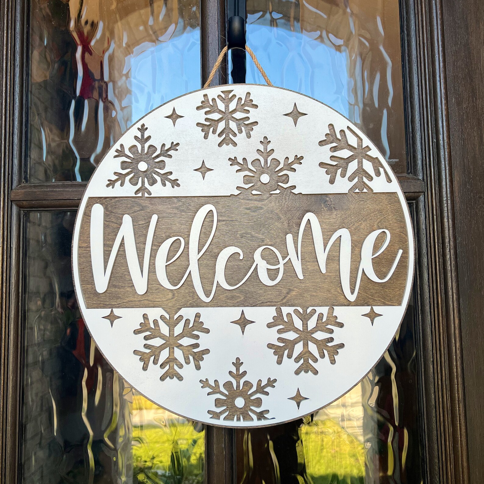 Winter 3D Sign Entryway Decor Raised Etsy