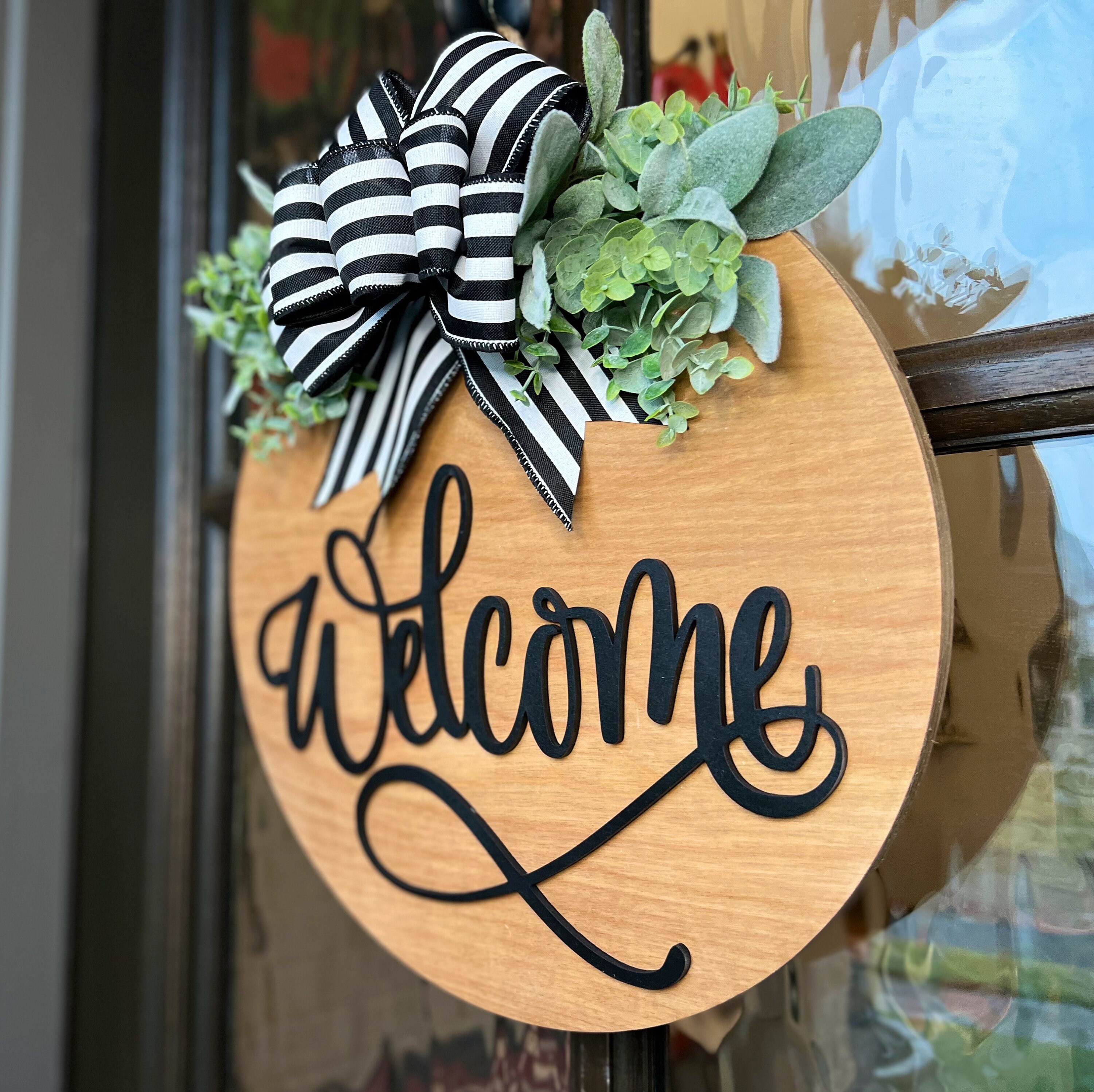 3D Sign Entryway Decor Raised Wording Etsy