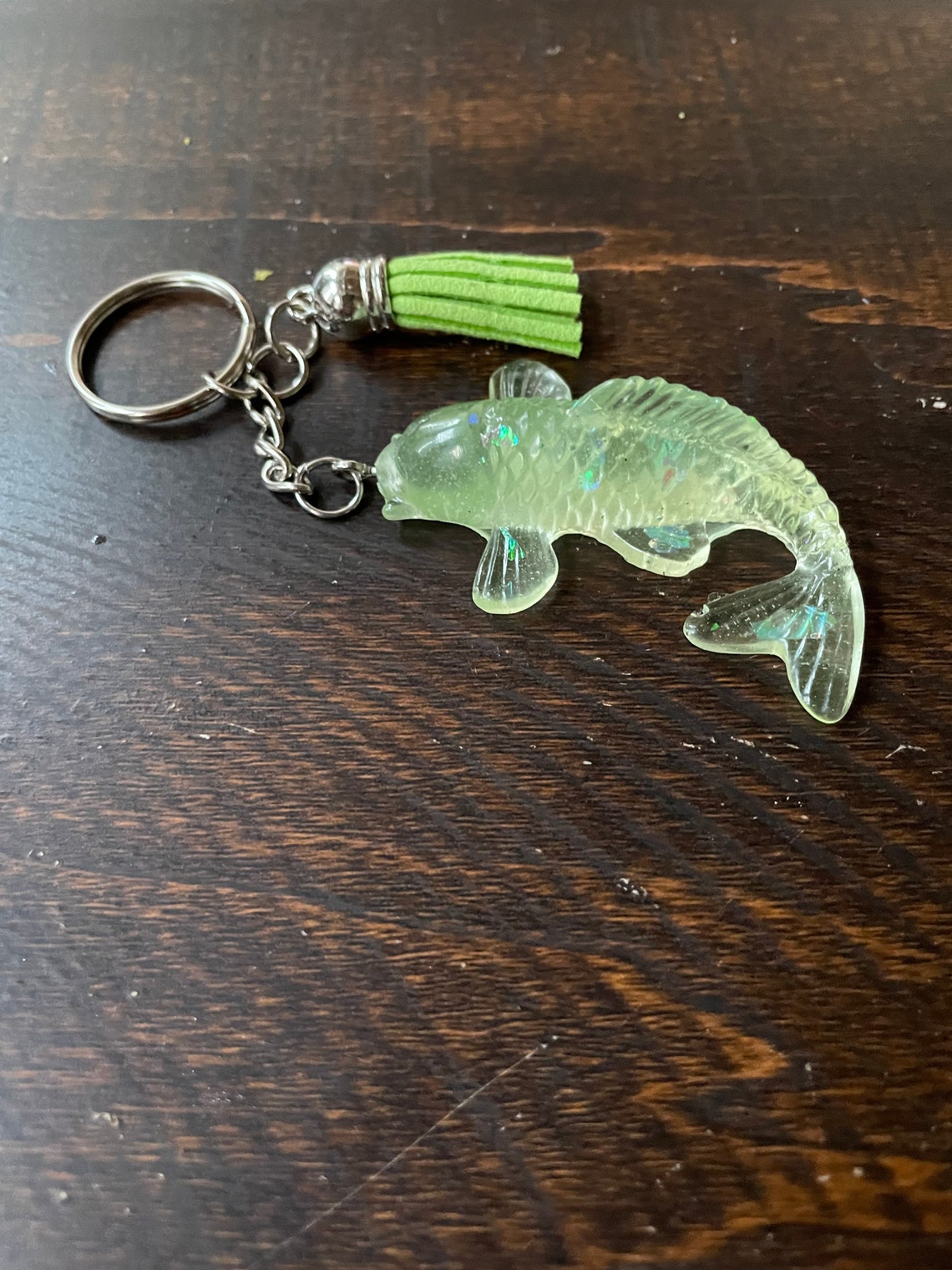 Custom Koi Fish Keychain Etsy