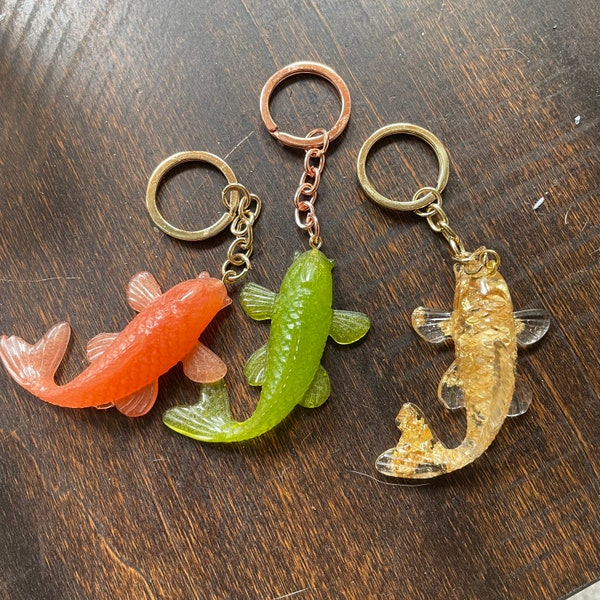 Fish Keychain Etsy