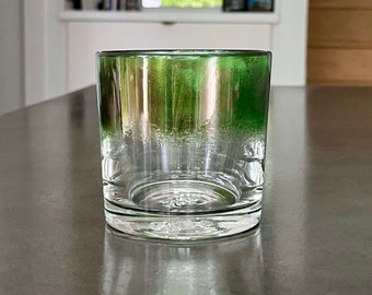 Vaso de whisky soplado a mano: The Naturalist, cristalería para cócteles, fabricado en EE. UU.