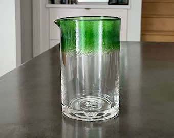 Handblown Cocktail Mixing Glass: The Naturalist, 500ml, Made in USA