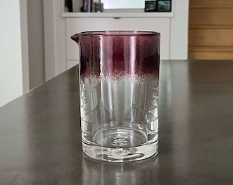 Handblown Cocktail Mixing Glass: The Royal, 500ml Barware, Made in USA