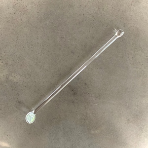 Simple Glass Drink Stirrer, Cocktail Spoon, Stir stick, Cocktail Stirrer, Bar Spoon, Bar Tool, Glass Stirrer, FREE SHIPPING, Stirring Spoon