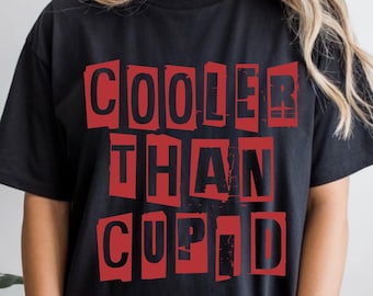Cooler Than Cupid SVG, Funny Boy Valentine PNG, Kids Valentine Shirt Design, Toddler Valentine Sublimation, Cricut Cut File