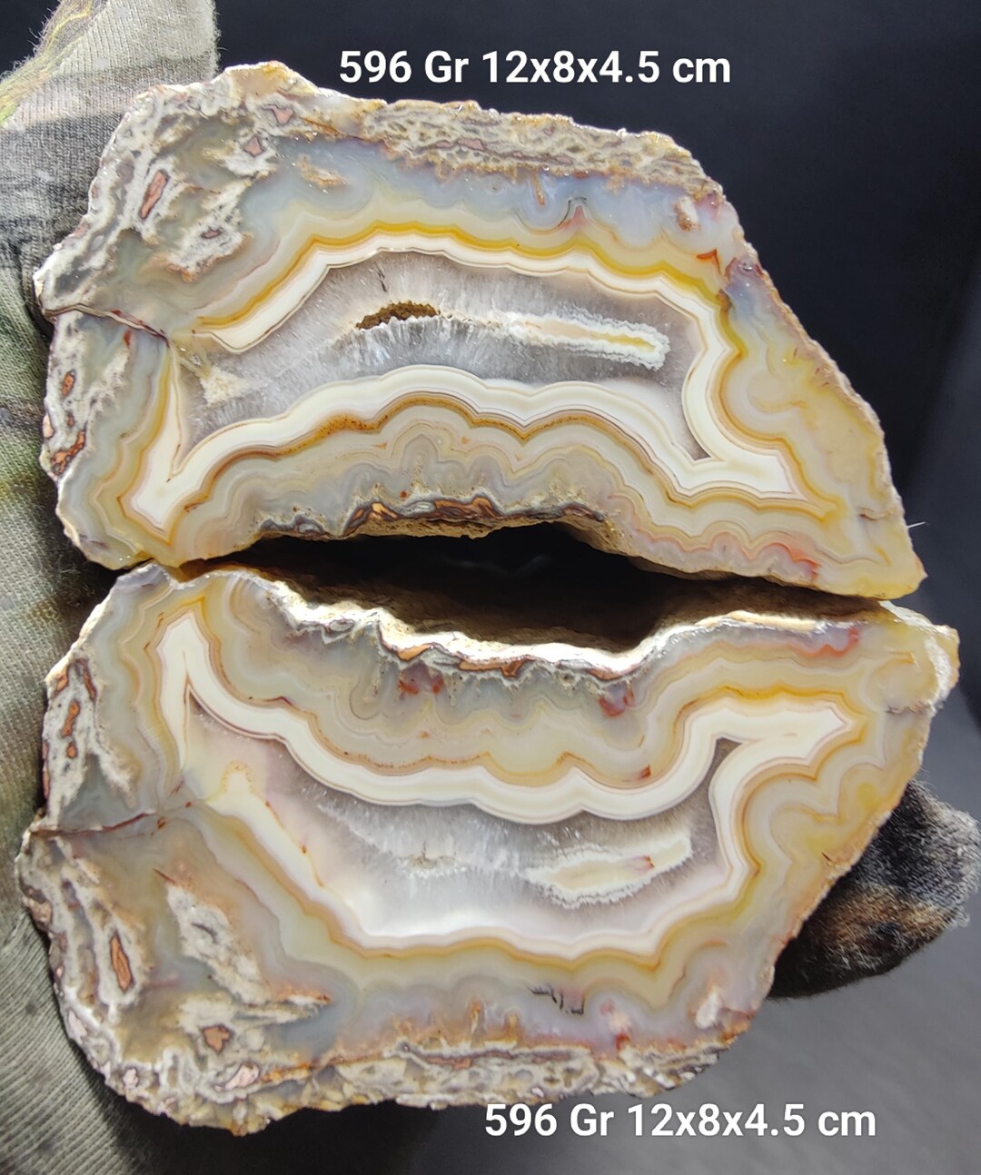 Wonderfull Rhyolite Banded Agate It is a Rare Agate Wonderfull Colour ...