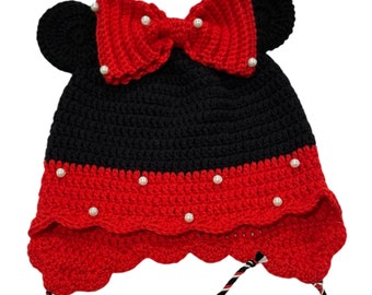 Gorro de Minnie Mouse, orejas