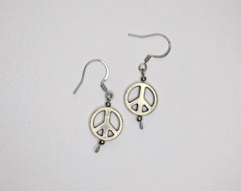 Peace Sign Earrings