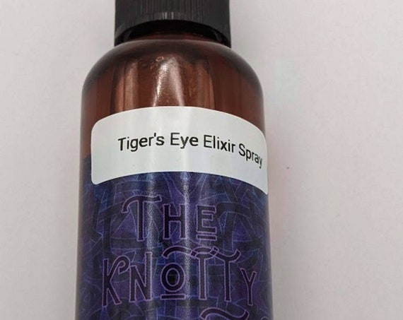 Tiger's Eye Gemstone Elixir Spray