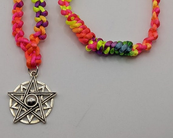 Double Pentacle Necklace
