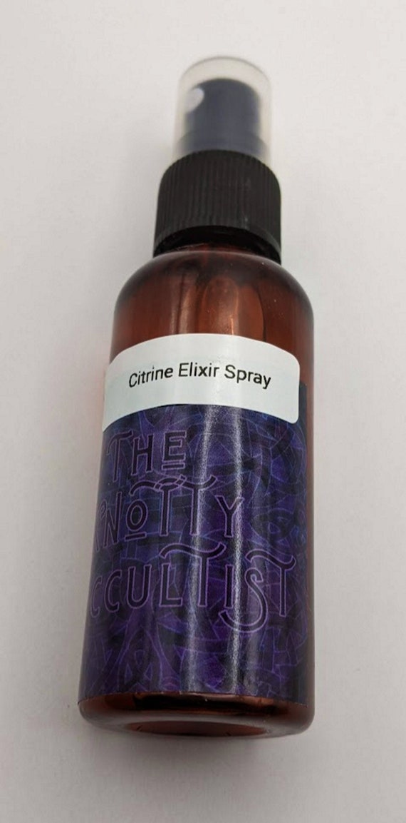 Citrine Gemstone Elixir Spray