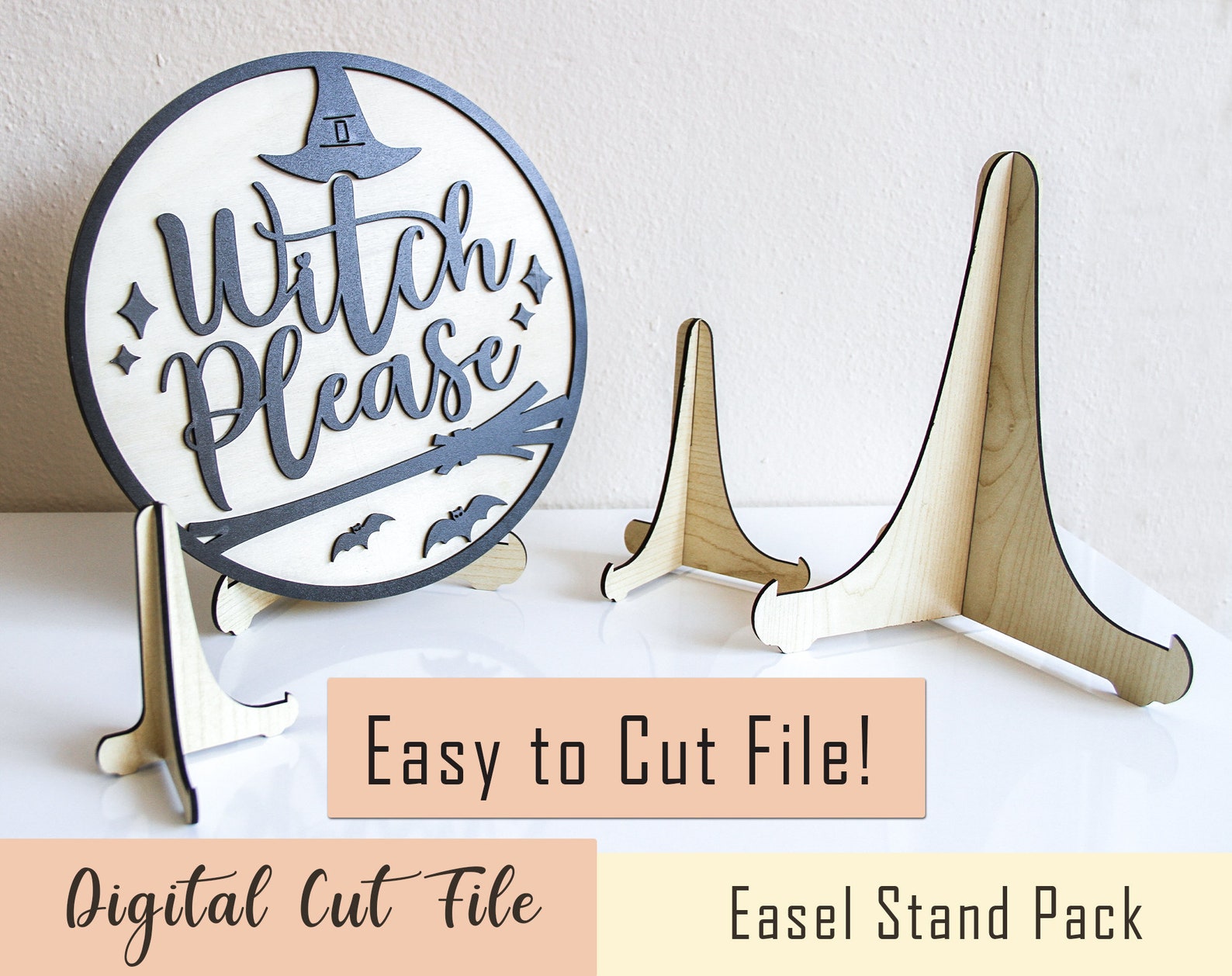 Easel Stand SVG L 6 Sizes 5 Thickness Easel Display SVG L SVG Etsy Canada