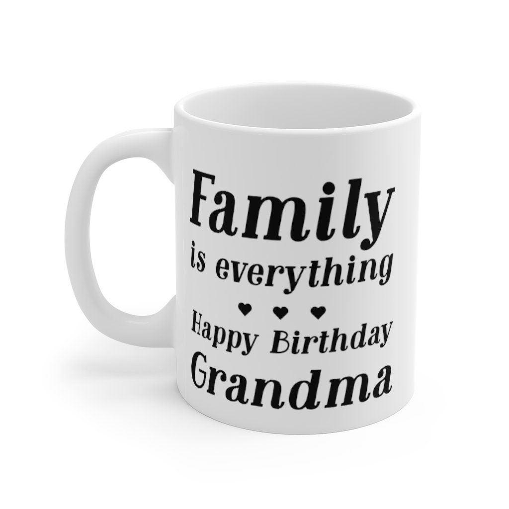 Gelukkige verjaardag oma mok 11oz citaat mok cadeau idee