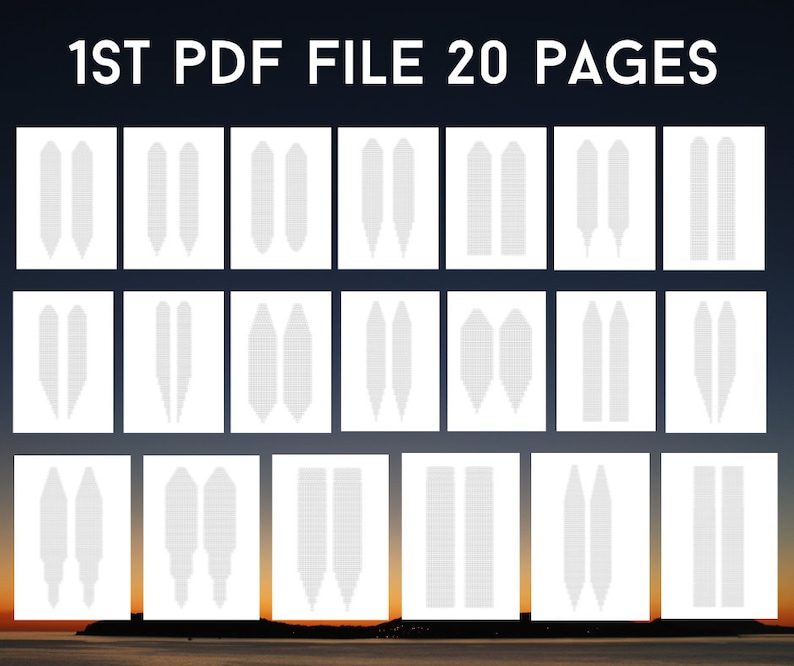 May include: A set of 20 printable pages featuring a variety of geometric shapes, including triangles, squares, and rectangles. The shapes are arranged in a grid pattern and are printed in a light grey colour.