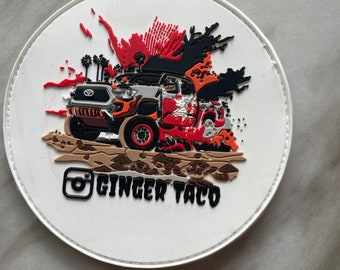 GingerTaco Tacoma Velcro Patch