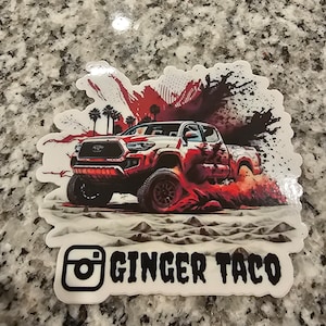GingerTaco Sticker