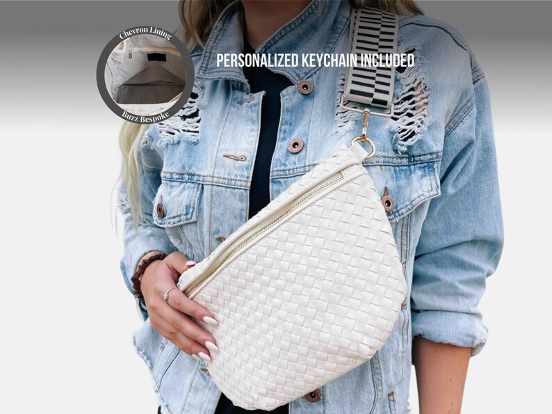 Woven Shoulder Bag Woven Bag Woven Handbag Woven Crossbody Sling Bag Woven Crossbody Bag  Woven Sling Bag Woven Purse Woven Fanny Pack