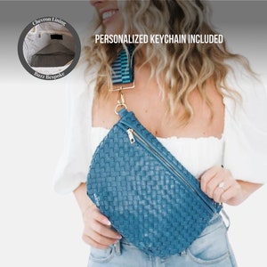 Woven Sling Bag Woven Purse Woven Bag Woven Crossbody Bag Woven Shoulder Bag Woven Handbag  Woven Bum Bag Woven Fanny Pack