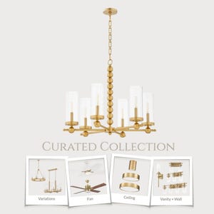Lighting Moodboard Digital Download Whole Home Lighting Plan Clickable Fixtures Pricing Brass Lighting Interactive Guide