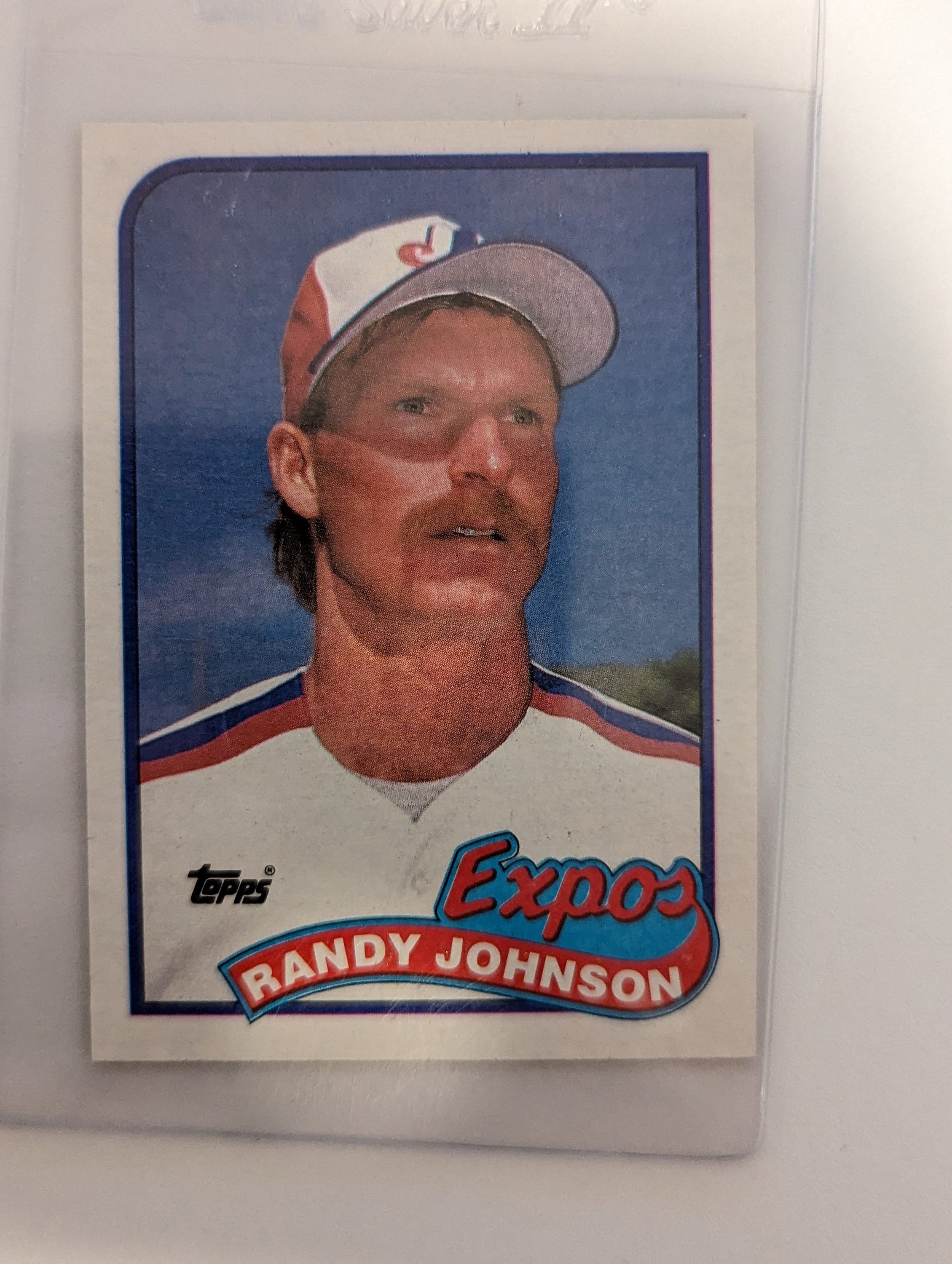 1989 RANDY JOHNSON Rookie Card Baseball Legend - Etsy