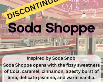 Soda Shoppe Perfume | Cola, Caramel, Cinnamon, Lime, Jasmine, Vanilla | Fizzy Sweet Unisex Fragrance | Nostalgic Scent