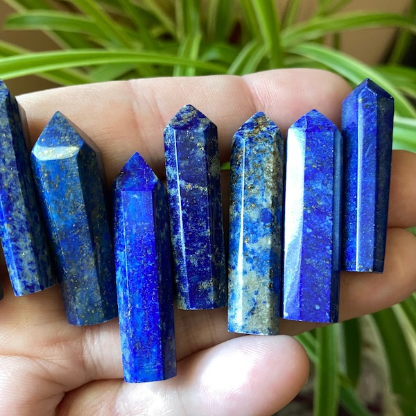 Lapis Lazuli mini tower | Mini Crystal Point | Healing Crystals & Stones | Crystals | Crystal Grid | Mini Crystal Points