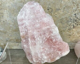 thumbnail image 2 of Natural Raw Rose Quartz Rough Stones - Large Pieces, 2.5-6 Oz Each (Pick Weight) 2 of 14