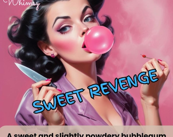 Sweet Revenge Perfume – Fruity Bubblegum Candy Scent, Nostalgic Fragrances, Sweet Perfumes