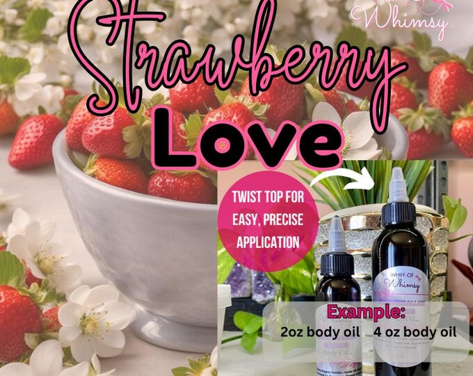 Strawberry Love Body Oil