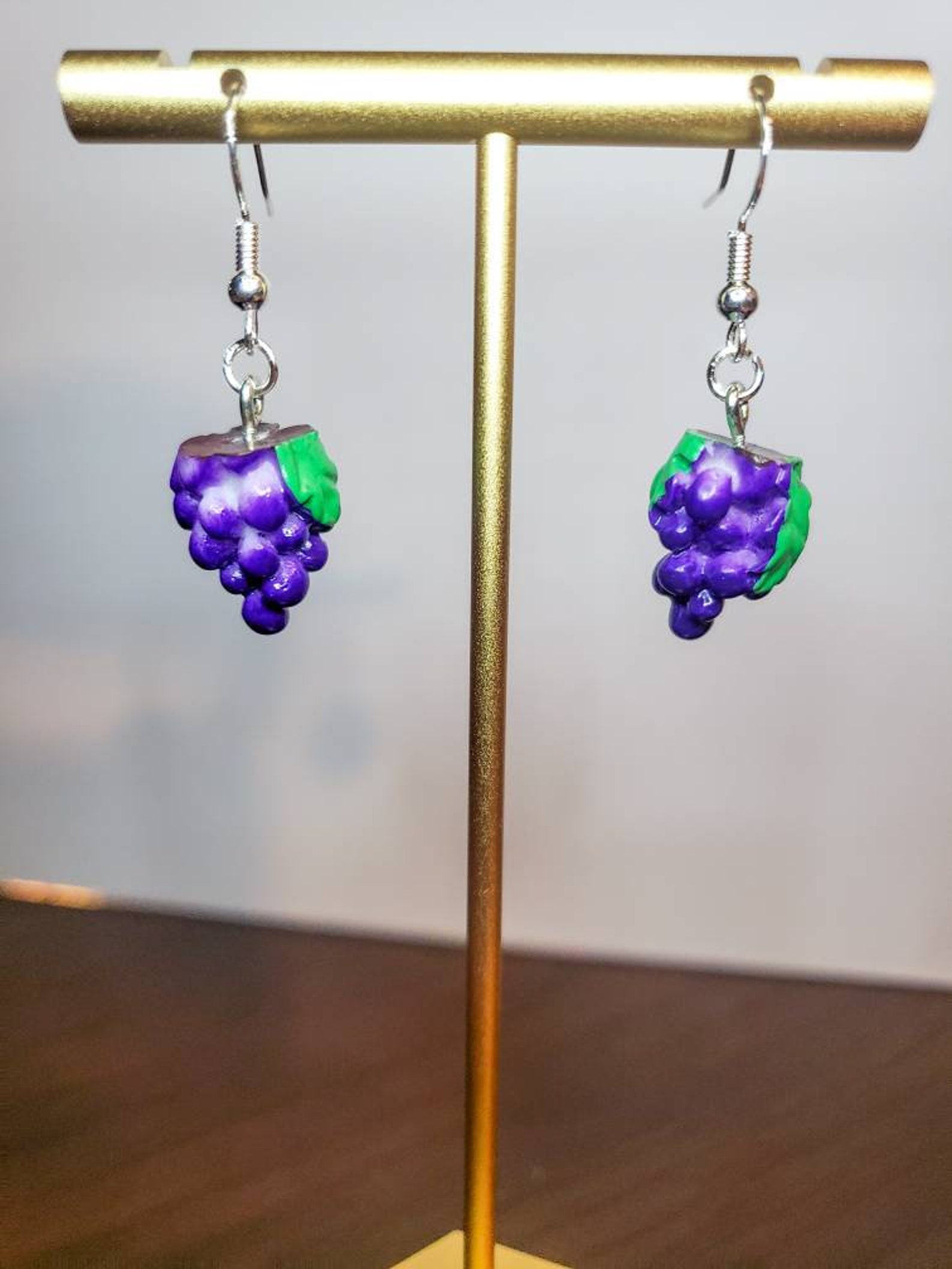 Handmade fruit Dangle Earrings 3D Earrings Fruit Lover Gift Etsy