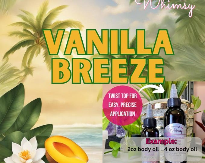 Vanilla Breeze Body Oil