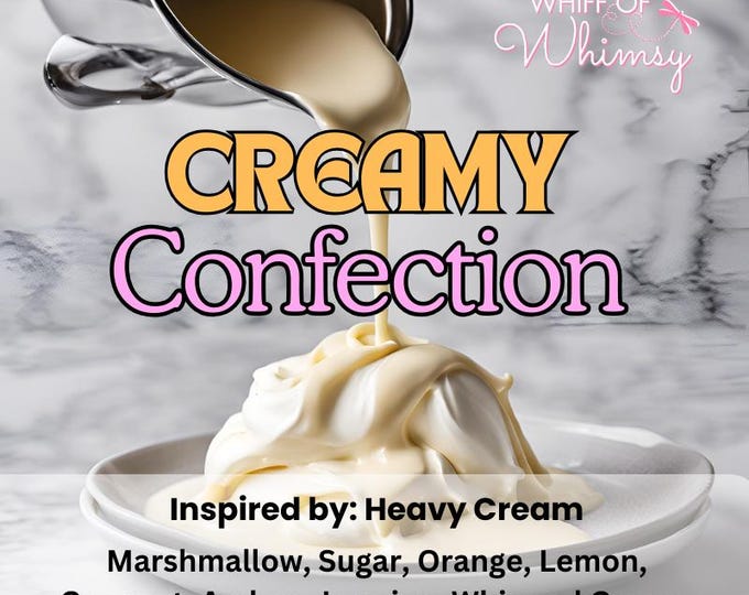 Creamy Confection Perfume | A Rich, Whipped Gourmand Dream Inspired by "Heavy Cream", With Just Enough Citrus Sparkle