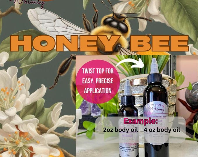 Honey Bee Body Oil
