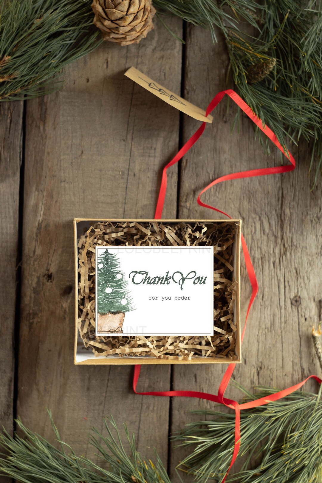 Printable Thank You Card for Orders Thank You Cards Small - Etsy
