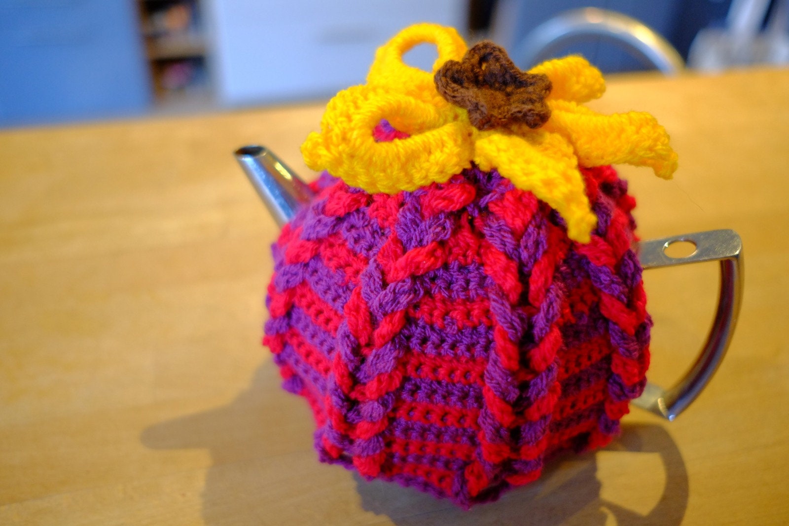 Handmade Crochet Tea Cosy Personalised Etsy