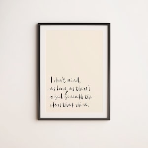 Oasis Lyric Print - Het belang van inactief zijn | Oase muziekkunst | Digitale afdruk downloaden | Lyrische print A3 A4 A5 muziekgalerij kunst aan de muur