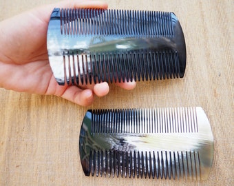 Natural Buffalo Horn Comb