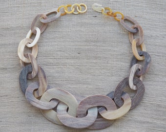 Rough Natural Horn Necklace N2.29