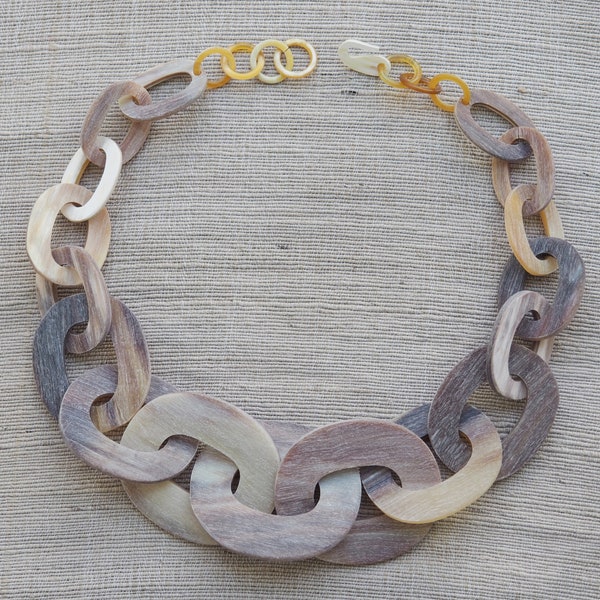 Rough Natural Horn Necklace N2.29