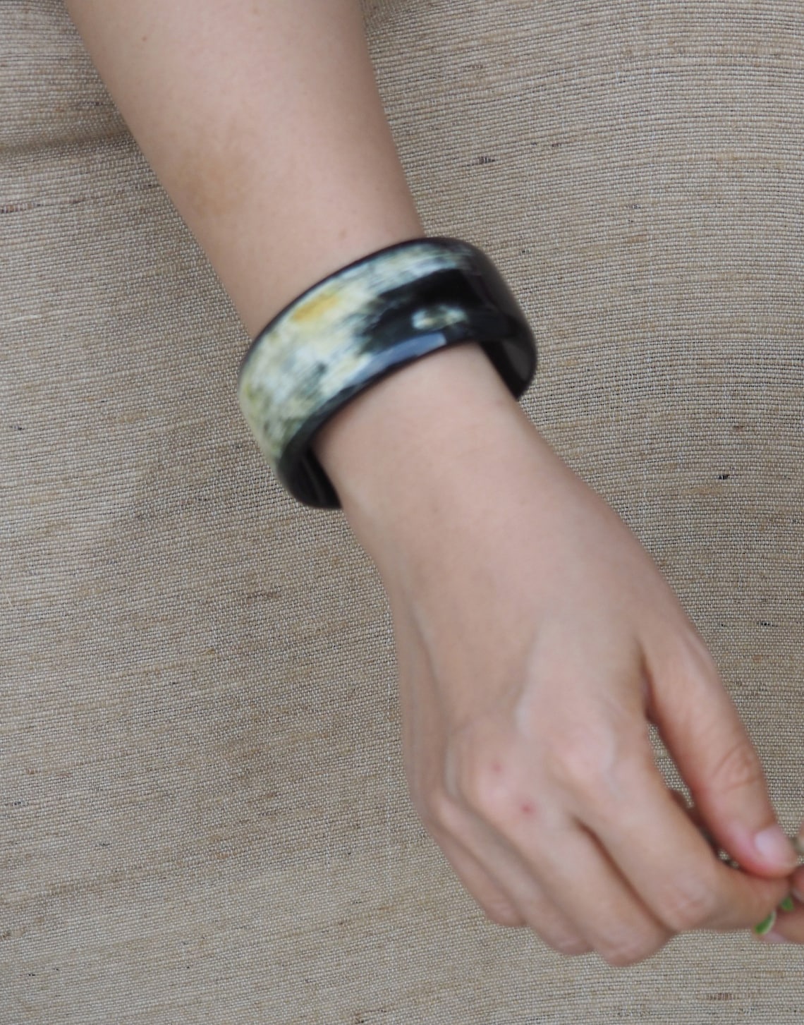 Natural Buffalo Horn Bracelet Cuff Bangle 120 3 cm BC3 Etsy