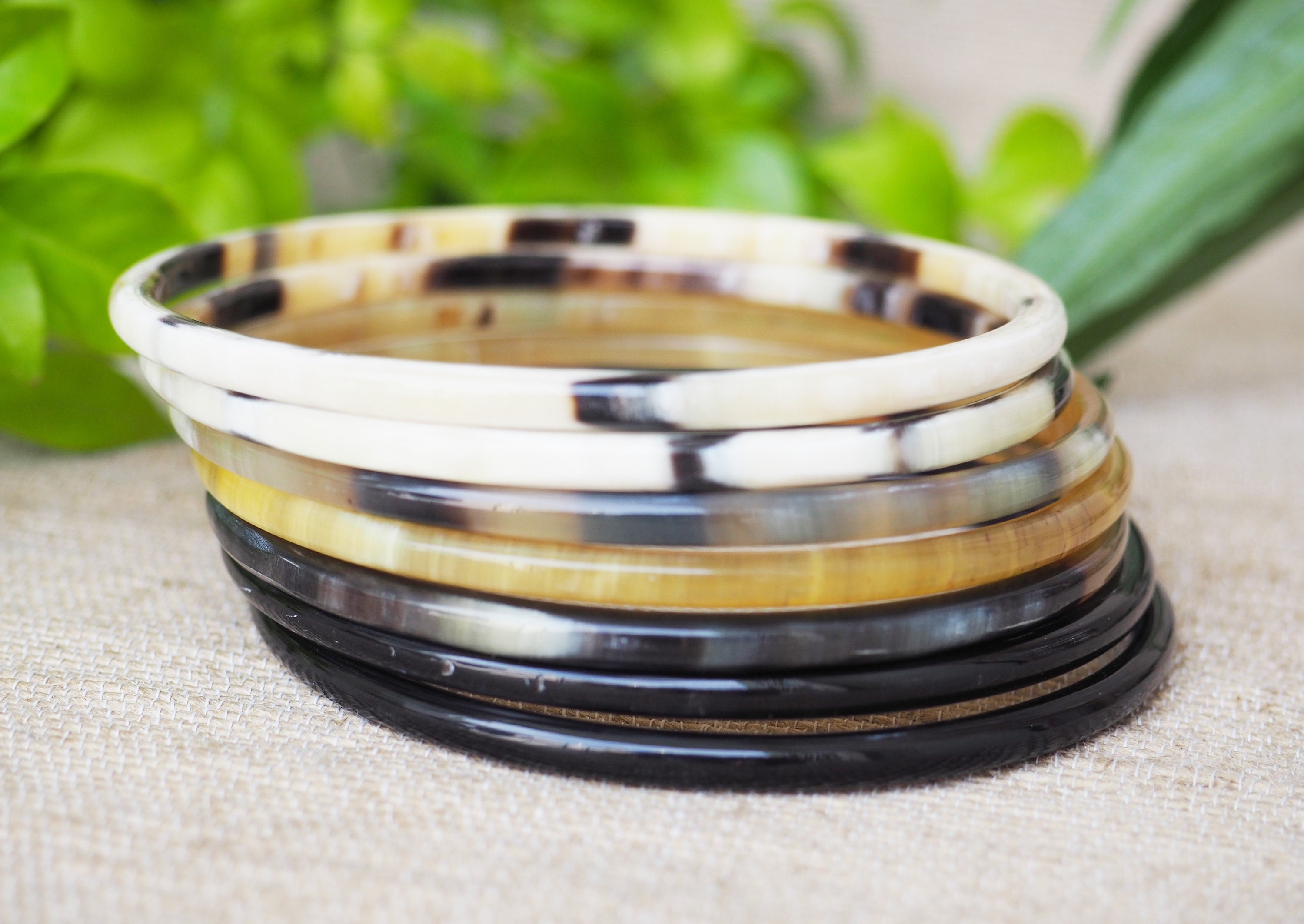 アクセサリー brass buffalo horn bangle Buffalo Horn Chunky Wrap Bangle , Buffalo Horn Bracelet