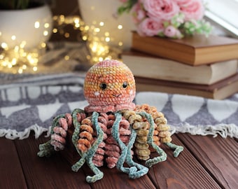 Crochet Jellyfish Plush: Handmade Amigurumi Sea Creature