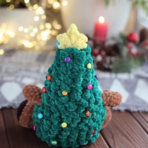 Christmas Tree Crochet Pattern, Amigurumi Xmas Tree PDF Tutorial, Easy Holiday Decor DIY, Crochet Christmas Ornament Pattern