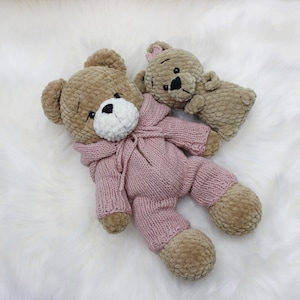 Stuffed bear toy, cute bear gift, bear stuffed animal, plush bear, made to order bear, gift for baby girl, mini bear